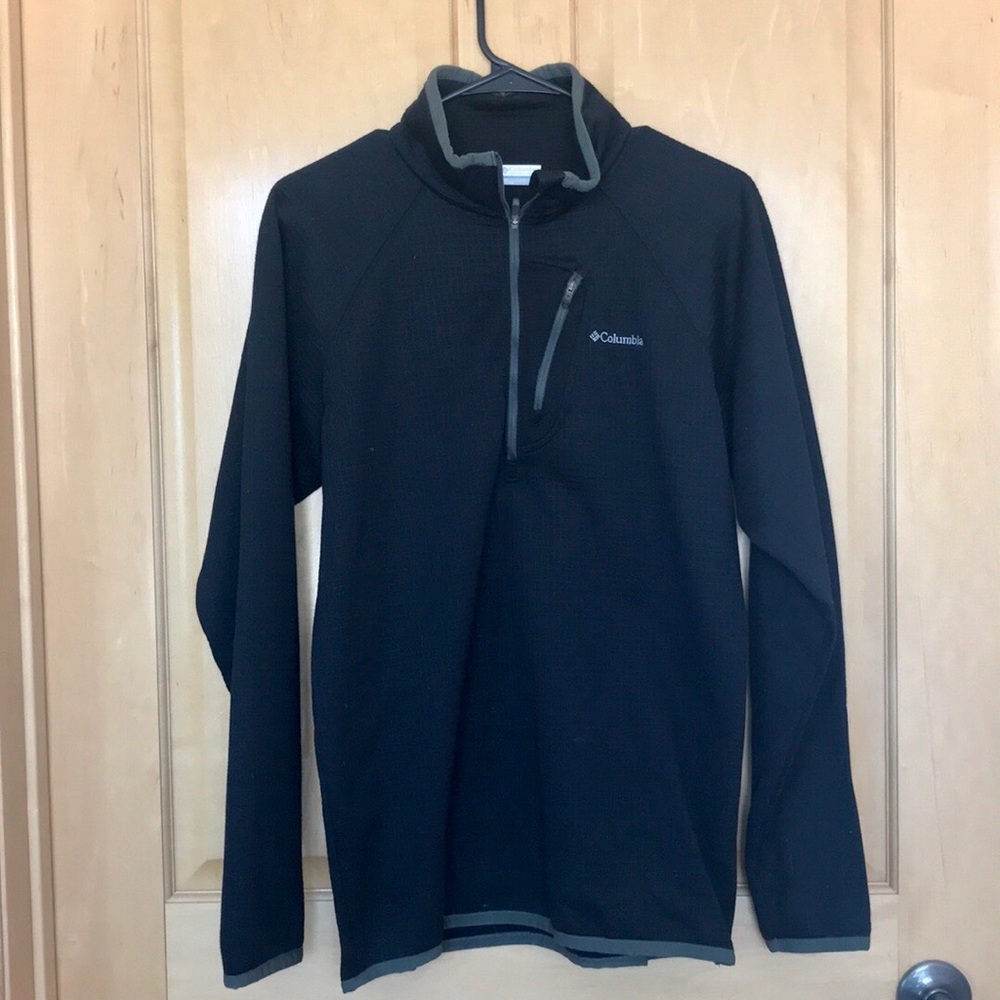 Men’s Columbia Sweater 1/4 Zip Omni-wick